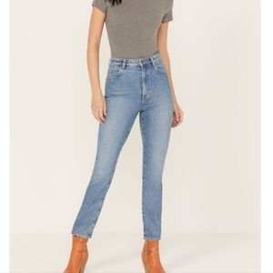 Rolla's Dusters High-Rise Slim-Fit Ankle Jeans - Size 25